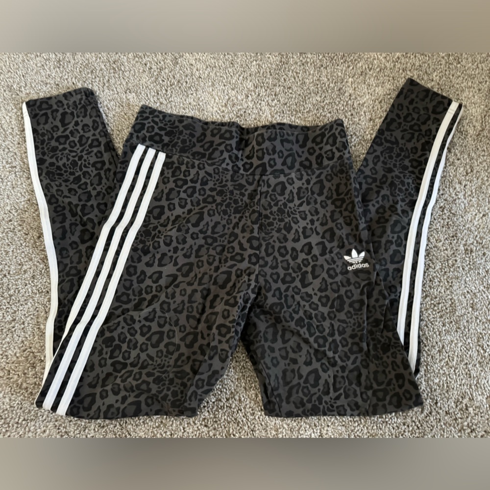 Cheetah print adidas women’s leggings